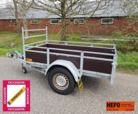 Zeer nette, VERDONK 1300 kg geremde enkelasser