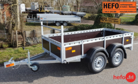 HEFO Amigo - 750 kg. ongeremde dubbelasser 2.55 x 1.45 mtr.