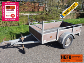 Degelijke, Anssems 750 kg. ongeremde enkelasser ca. 205 x 110