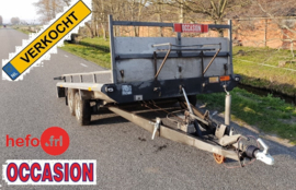Hapert H Multi - hydraulisch kantelbare machine-transporter 2700 kg.