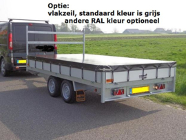 Henra PL  trippel (3)asser 3500 kg. geremd - 5.03 x 2.22 mtr.