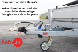 Henra PL  2000 kg. tandemas geremd - 3.01 x 1.85 mtr.