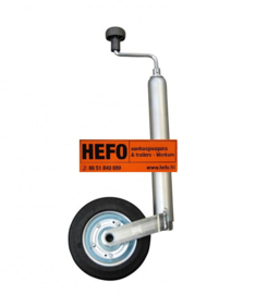 WW neuswiel / steunwiel Ø 48 mm - stalen velg