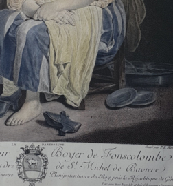 PE Moitte naar het schilderij (1757) van Jean-Baptiste Greuze