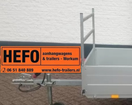 uitneembaar voorrek GT - O  serie 1.01 mtr.