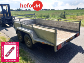 Anssems 2000 kg  tandemas bakwagen 3.01 x 1.50 mtr.