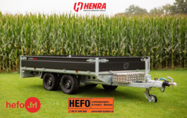 PLATEAUWAGENS   Henra PL  serie: t/m 4.01x2.48 mtr.