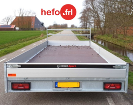 Henra PL  2000 kg. tandemas geremd - 4.01 x 2.48 mtr.