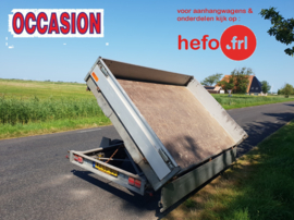 Henra - 2700 kg. geremde 3 zijdig, electrische, KIPPER 3.01 x 1.85