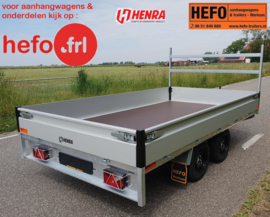 Henra PL  2700 kg. tandemas geremd - 3.01 x 2.02 mtr.