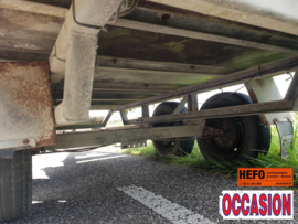 Henra 2000 kg  tandemas plateauwagen 3.05 x 1.63 mtr.
