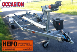 Vlemmix - 1350 kg. geremde ENKELAS BOOTTRAILER