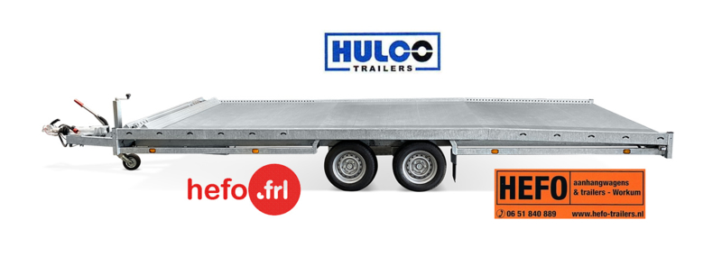 Hulco Carax 3500 kg. tandemasser 4.40 x 2.07 mtr.