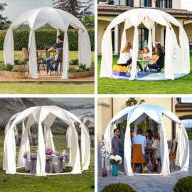 Partytent | Astreea Igloo Extra Large met Baldachin/Canopy Cover