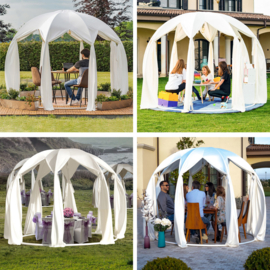 Partytent | Astreea Igloo Medium met Baldachin/Canopy Cover