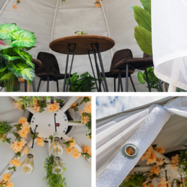 Partytent | Astreea Igloo Medium met Panorama Cover