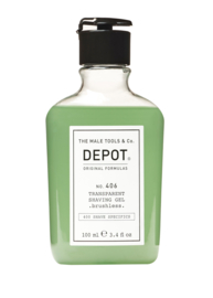 Depot  406 Transparent Shaving Gel (brushless) 100ml