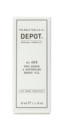 Depot  403 Pre-Shave  & Softening Beard Oil 30ml