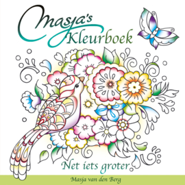 Masja's kleurboek, Net iets groter