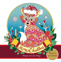 Masja van den Berg - Masja's Merry Christmas - Kleuren op nummer