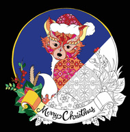 Masja van den Berg - Masja's Merry Christmas - Kleuren op nummer