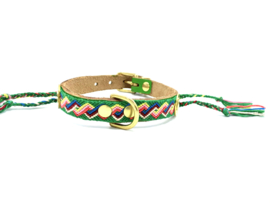 DOG COLLAR | TAKE ME TO BRASIL |    LEATHER