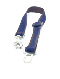 SIZE M | DARK DENIM BLUE SAFETY BELT FOR DOGS (CAR)