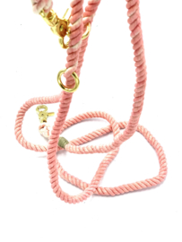 CORAL ADJUSTABLE ROPE LEASH SIZE S OR M