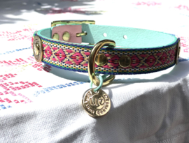 COLLAR DE CUERO PARÍS