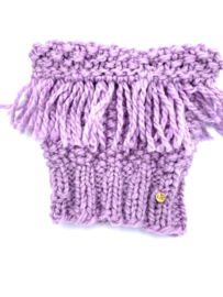 LILAC DOG SNOOD DOG SCARF