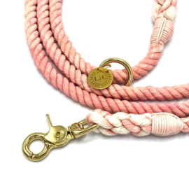 CORAL ADJUSTABLE ROPE LEASH SIZE S OR M