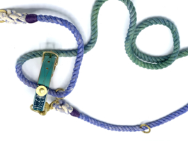 JAPAN #2  TURQUOISE LEREN HALSBAND