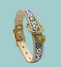 AZTEC | LEATHER DOG COLLAR