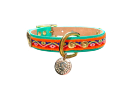 TURQUOISE ORANJE  HALSBAND