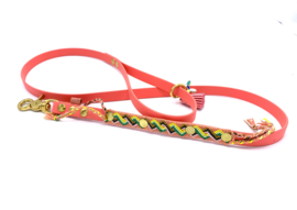 CORAL LEASH WITH TRIM