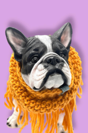 100% WOOL DOG SNOOD