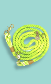 KIWI  ROPE DOG LEAD, SIZE S OR M