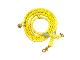 YELLOW  ROPE DOG LEASH  2M