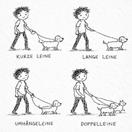 TAU-LEINE HUND ORANGE