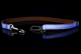 SIZE S | LIGHT DENIM BLUE SAFETY BELT FOR DOGS (CAR)