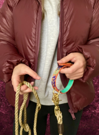 HALSBAND LEER SLANGENPRINT