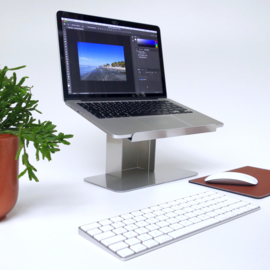 OviStand Rise - The foldable light weight Hi-rise MacBook  and  laptop tower