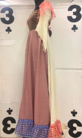 Medieval Dress brown velvet
