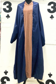 Priest Dress Blue Satin