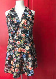 Flower Halter Dress