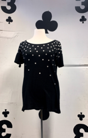 Extra Long Tee Polkadots knitted