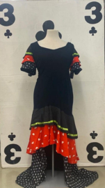 Black & Red Spanisch dress