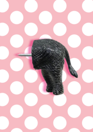 Elephant (back)wall hook