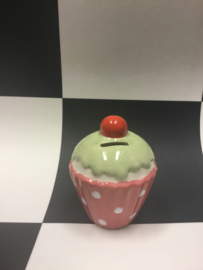 Cupcake piggy bank