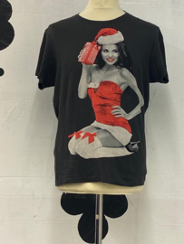 Pin up Xmas T-shirt